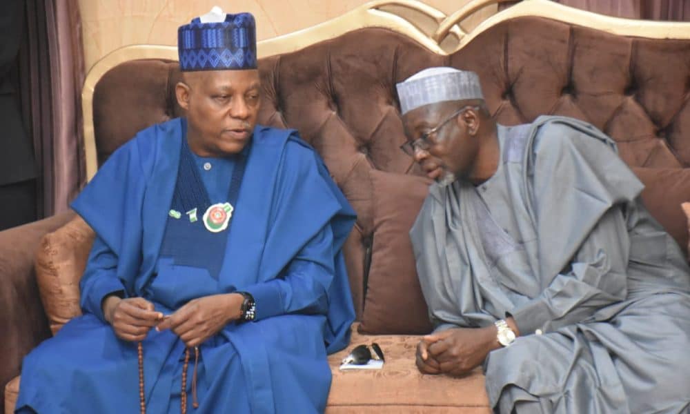 Shettima Leads Powerful Delegation On Condolence Visit To Gov Namadi Over Death Of Mother, Son