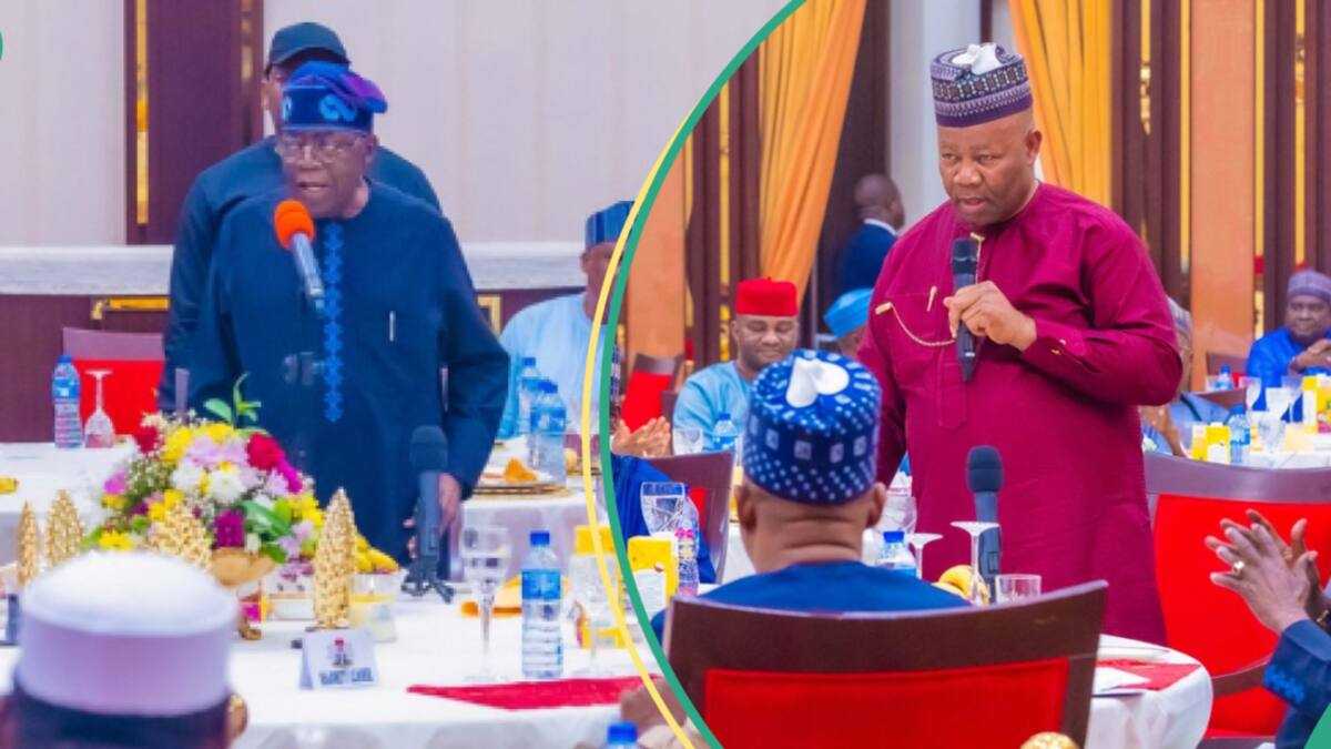 "The Villa is Very Lonely": Akpabio's Speaks as Tinubu Arrives National Assembly