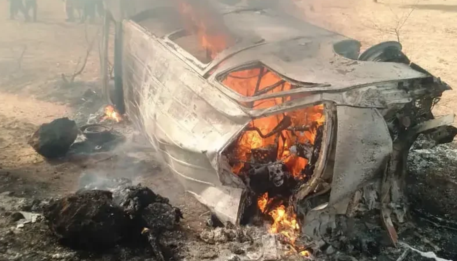 Tragedy as 13 burnt to death in ghastly Ondo highway crash