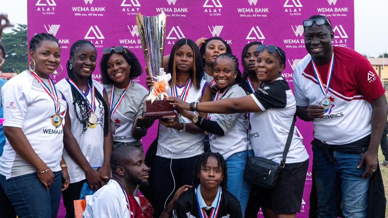 Wema Bank Emerges Overall Winner For 3rd Time At Nigeria Bankers Games 2024