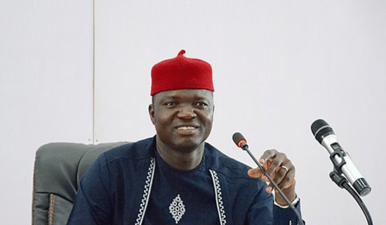 Nwifuru Follows Fubara's Lead, Declares N100,000 Christmas Bonus For Ebonyi State Employees