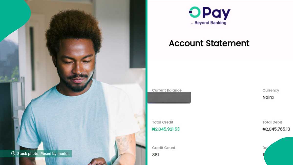 Opay Account Statement Displayed By Nigerian Man Shows He Spent N2 Million in 2024