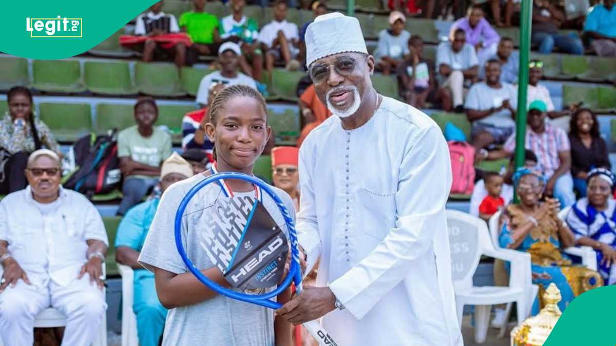 Meet 11-Year-Old Nigerian Tennis Player Who Has Won Over 30 Titles