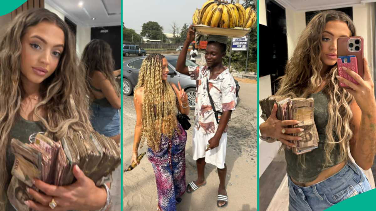 American Lady Who Visited Lagos Says Nigerians are Struggling with Poverty and Hunger, Seeks Prayers