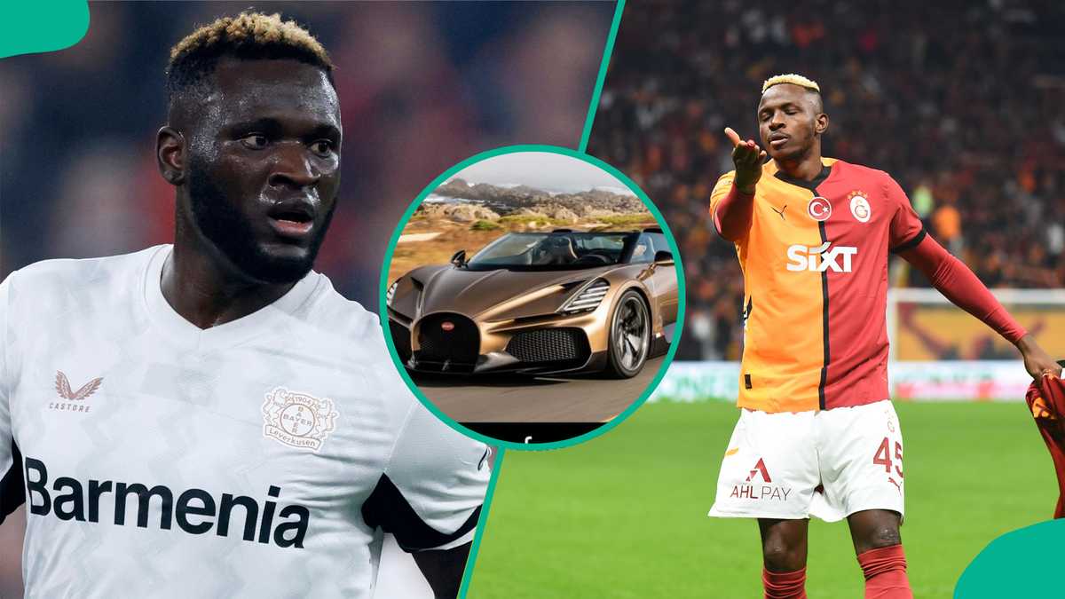 Osimhen Reacts to Boniface Congratulating Him on Buying New Car After His Lamborghini