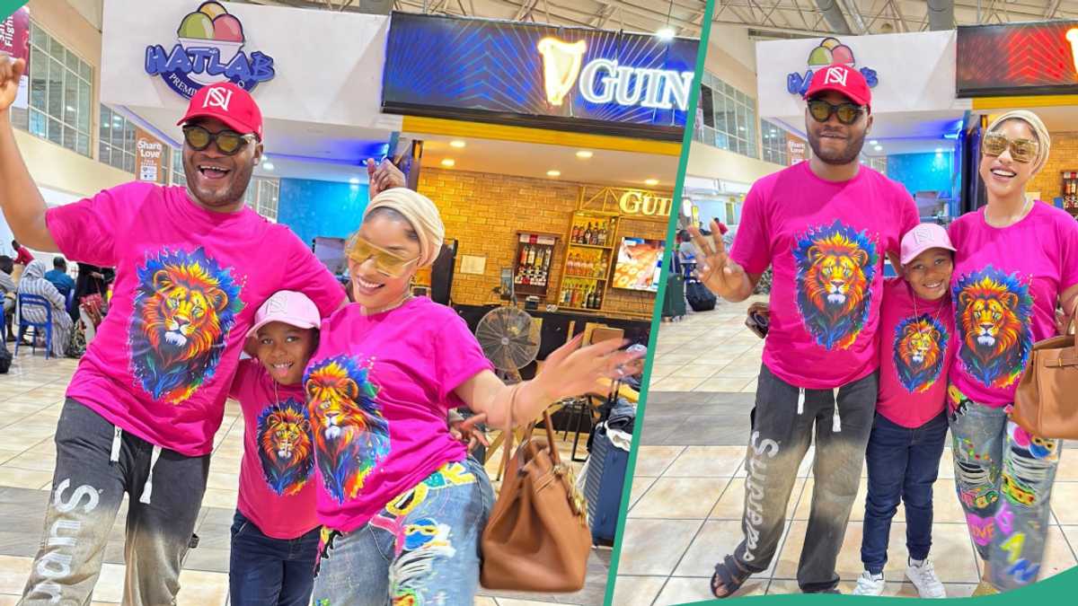 Tonto Dikeh Sparks Dating Speculation With New Family Pictures: "I Can Die Protecting Them"