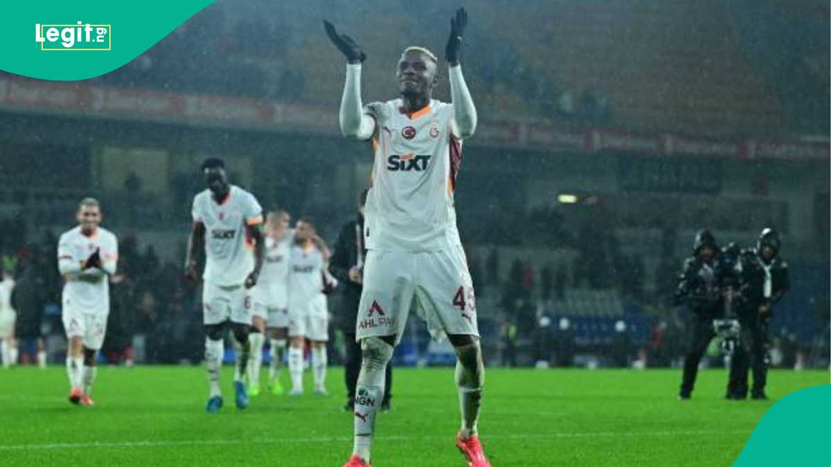 Osimhen Pens Heartfelt Message to Galatasaray Fans After Assist in Historic Win Against Basaksehir