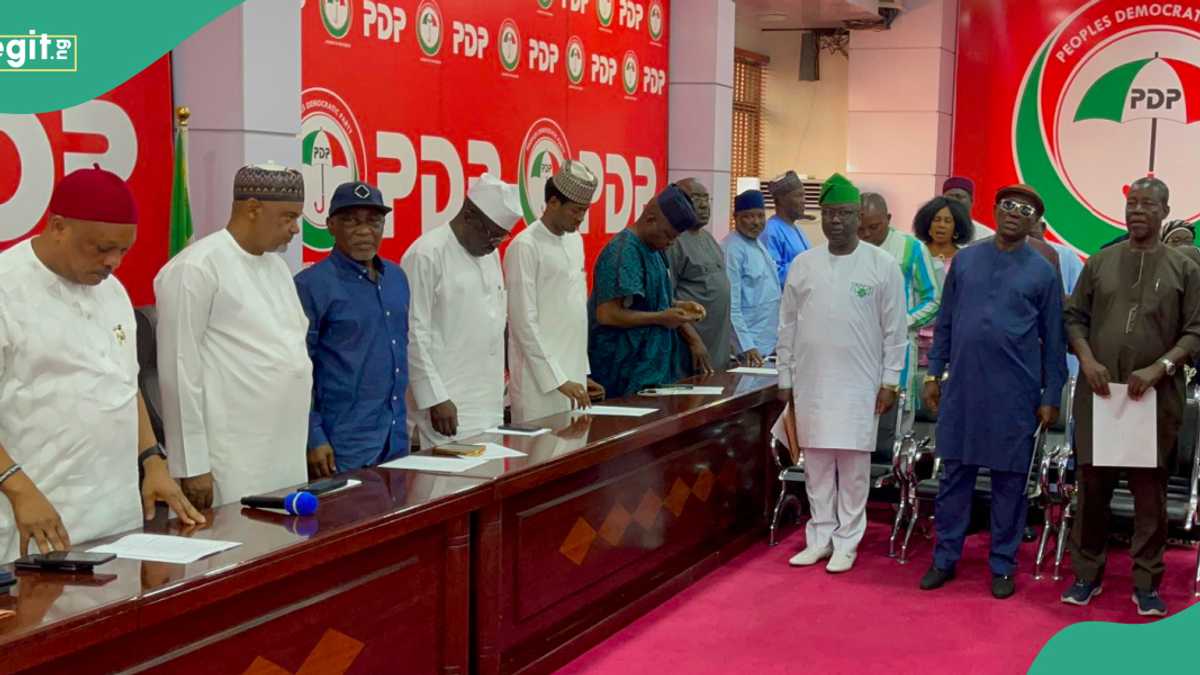 PDP Crisis:Tension as Factional Secretaries May Clash Again Today, Details Emerge