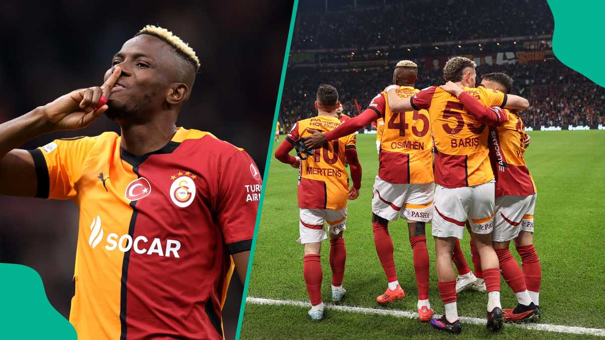 Victor Osimhen Playfully Trolls Galatasaray Teammate After Historic Istanbul Derby Win: Video