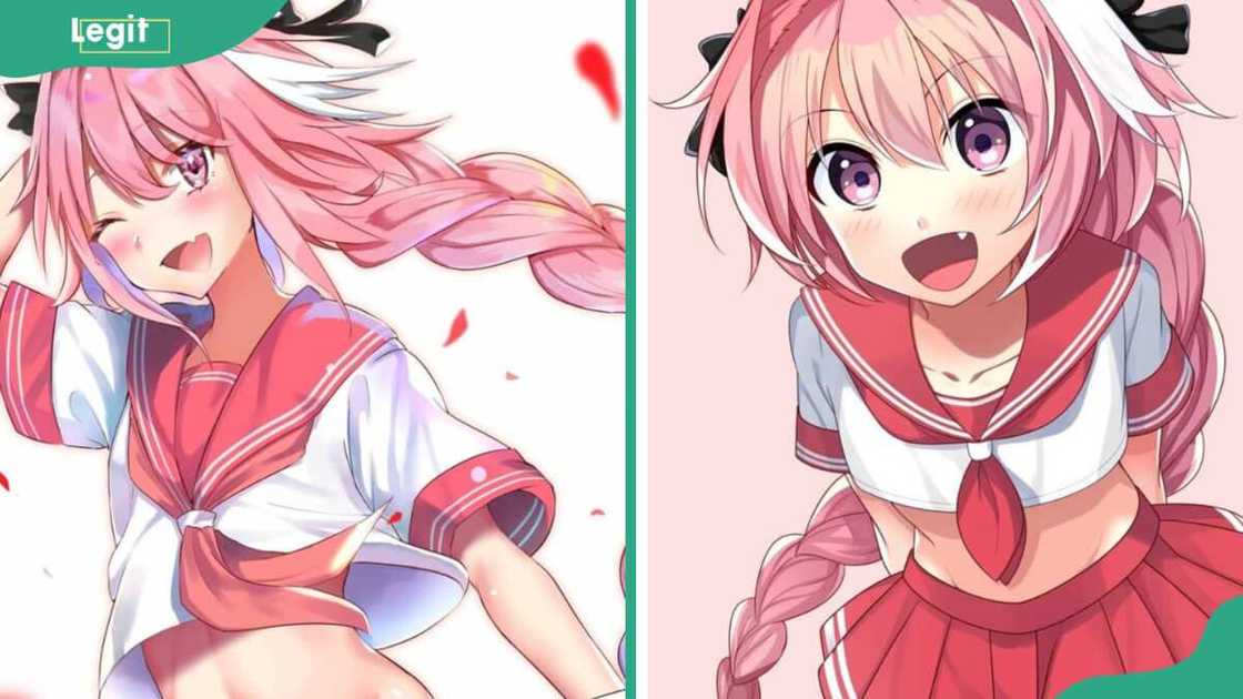 Astolfo looking surprised