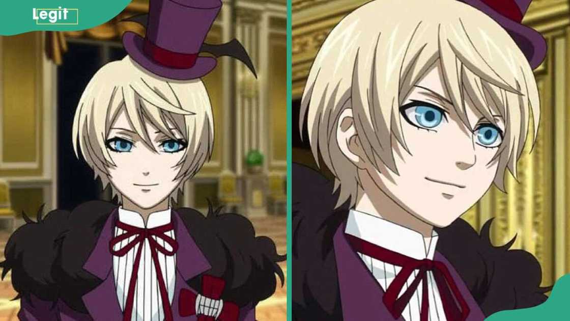 Alois Trancy looking calm