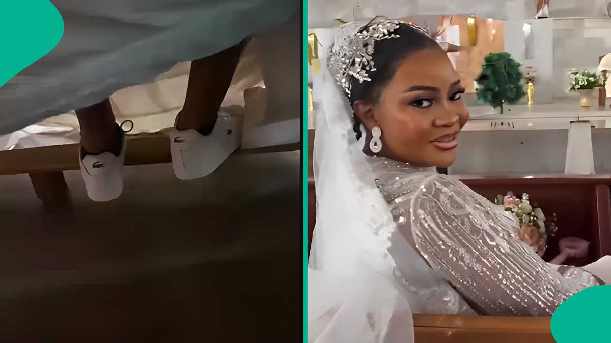 Bride Chooses Comfort Over Fashion, Rocks Sneakers on Her Wedding Dress, Video Trends