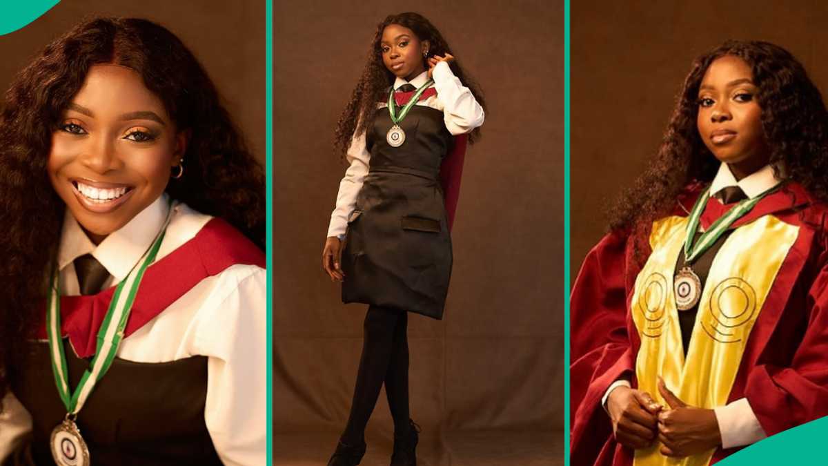 UNILAG First Class Mass Com Graduate Shares CGPA, Lists Achievements as She Celebrates Convocation