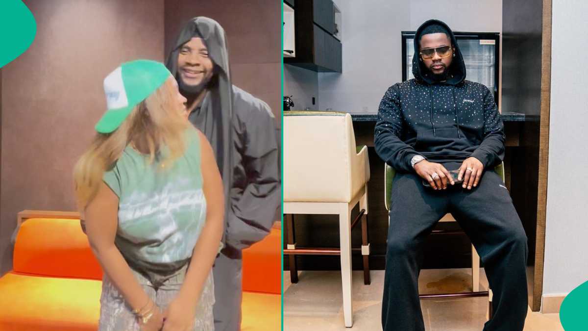 Kizz Daniel Previews New Song With Wife As He Returns Online, People React: “Always Repeating Beats”