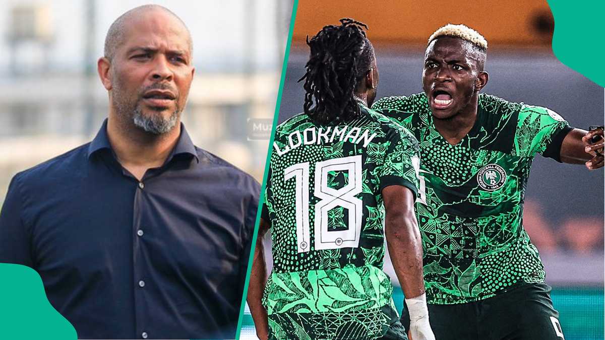 Super Eagles Coach Eric Chelle Discusses Role of Osimhen and Lookman in Team