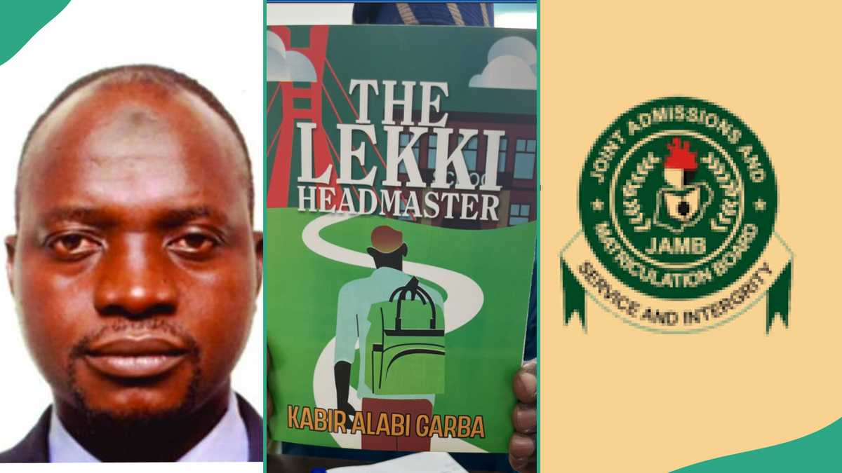 The Lekki Headmaster JAMB Novel: Man Who Wrote 2025 UTME Use of English Text Celebrates His Book