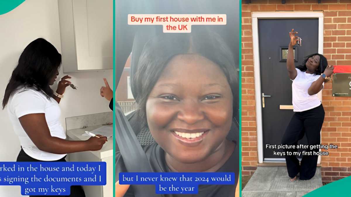 Nigerian Lady With Tier 2 Visa Buys House in UK, Shares Process of Her Purchase in Viral Video