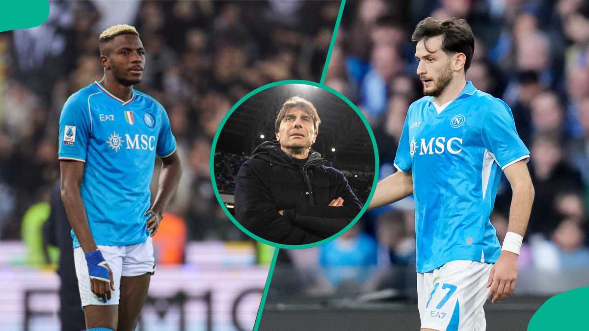 Antonio Conte Admits Napoli Misses Osimhen, Others After Kvaratskhelia’s Exit