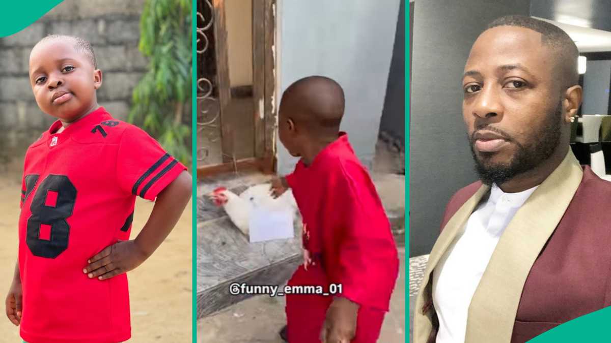 Sabinus’ Protege Funny Emma Gifts Tunde Ednut Chicken for B’day: “Men Mount Abi Na Pikin Mount?”