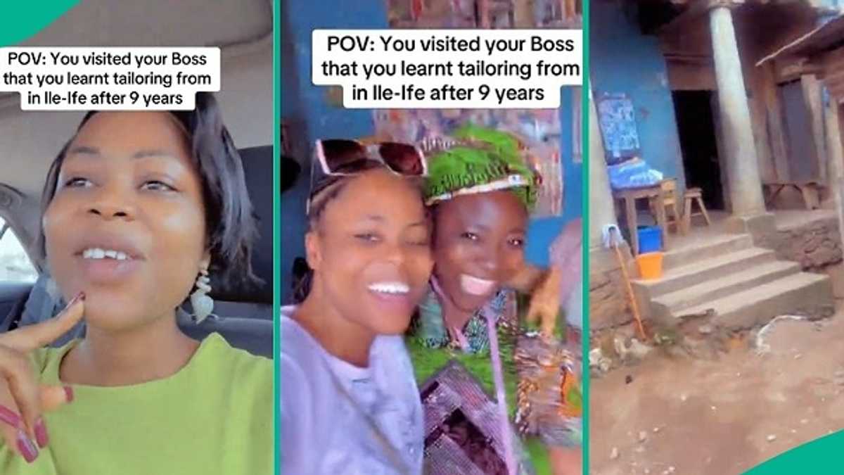 Fashion Designer Who Made it Big in Industry Visits Female Mentor after 9 Years, Video Melts Hearts