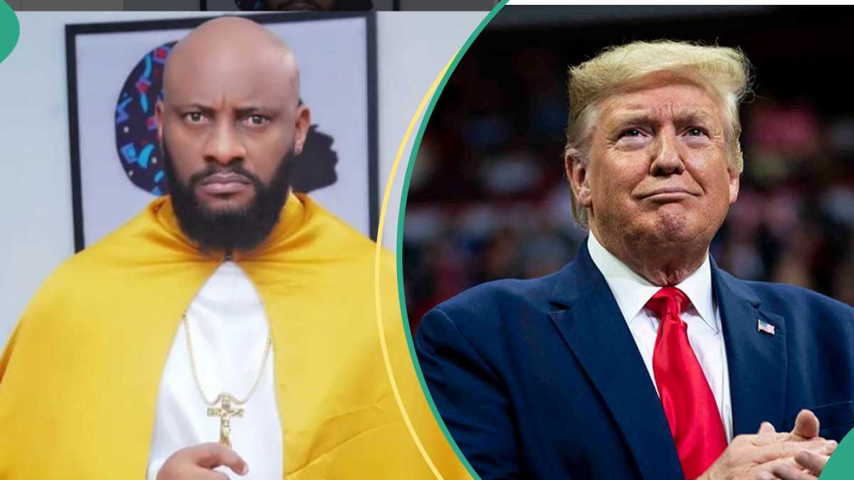 Donald Trump: Yul Edochie speaks on making his next son bear US politician's name amid inauguration