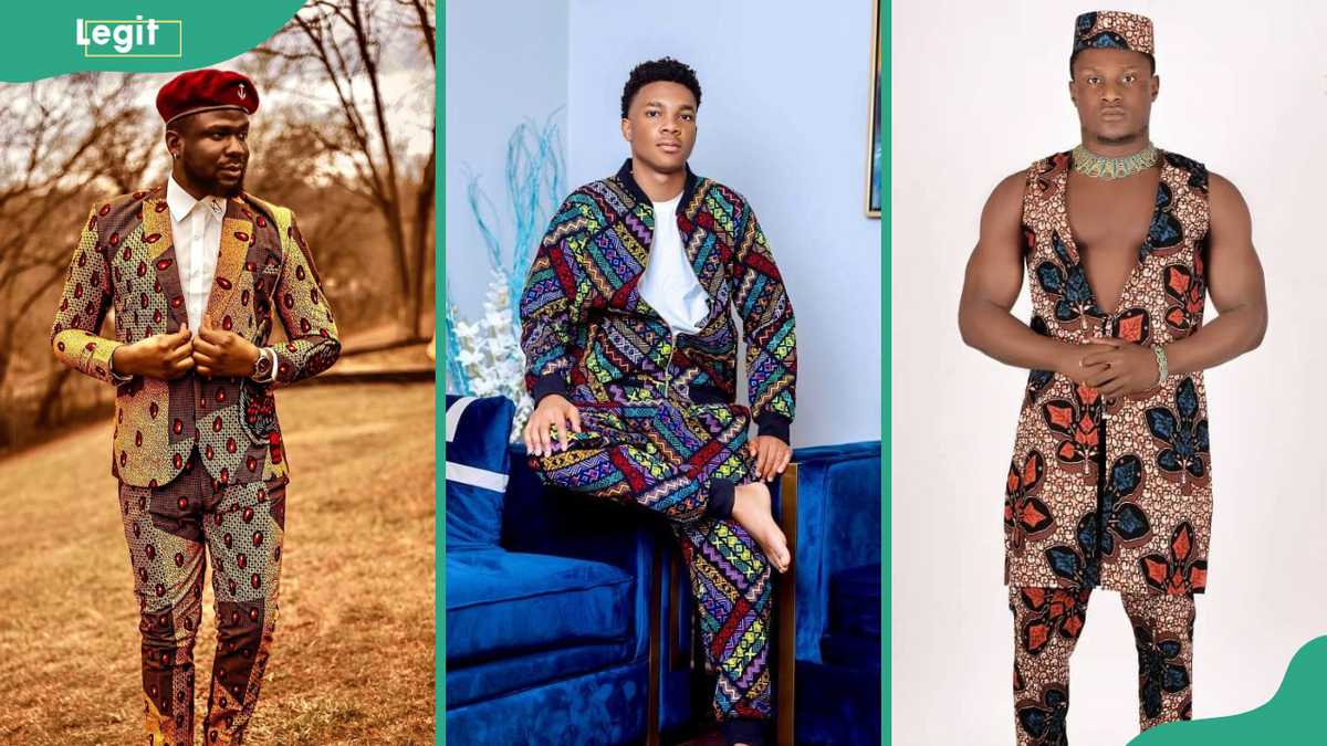 Latest Ankara styles for men to rock in Nigeria in 2025 (photos)