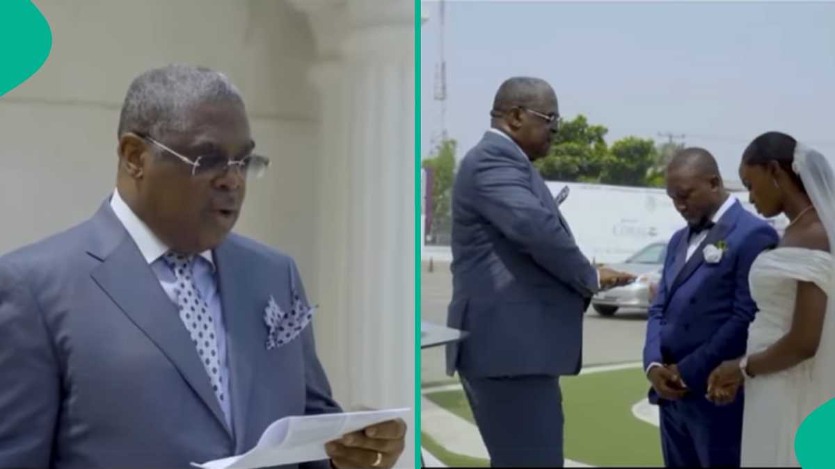 Ex-RCCG Pastor Iluyomade Shares Clip of Outdoor Wedding He Conducted Amid Talks About His New Church