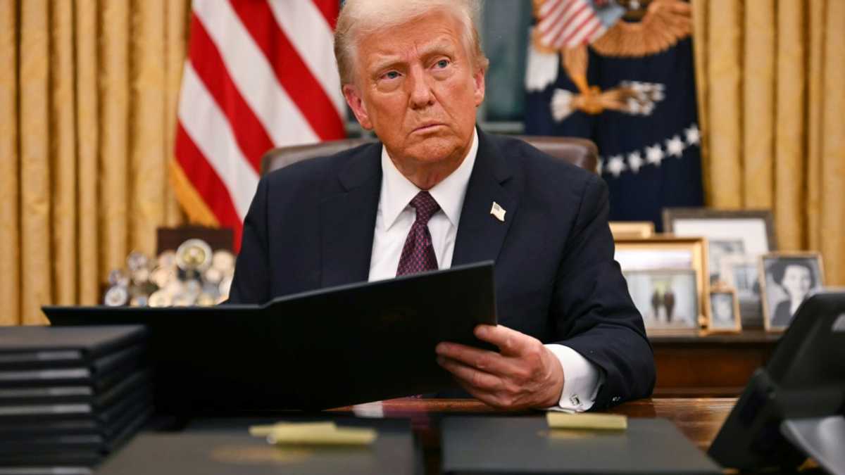 Trump takes US reins with flurry of executive orders