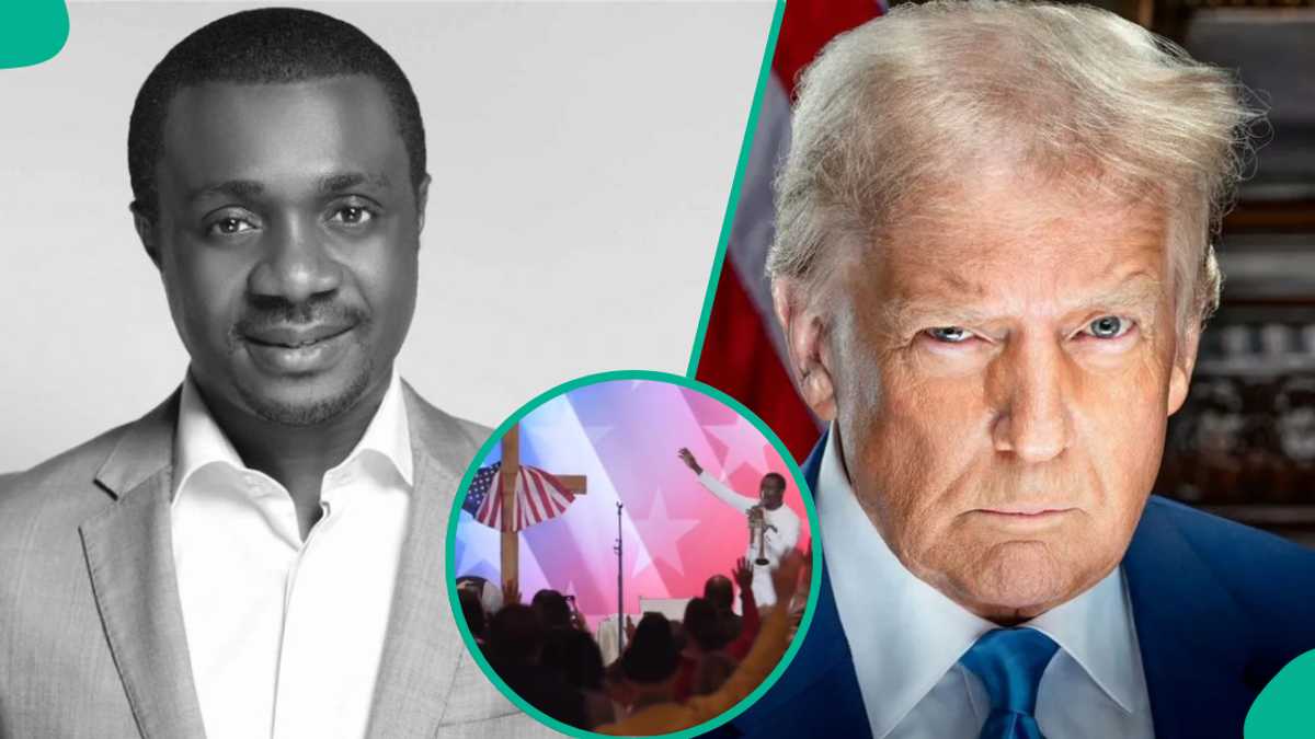 Nathaniel Bassey’s Song Ministration at Trump’s Inauguration As He Hands US to Jesus Christ Trends