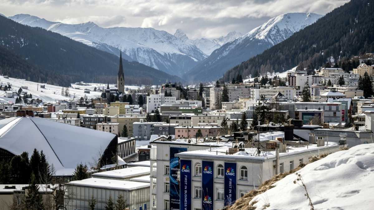 Trump: the name on everyone's lips at Davos