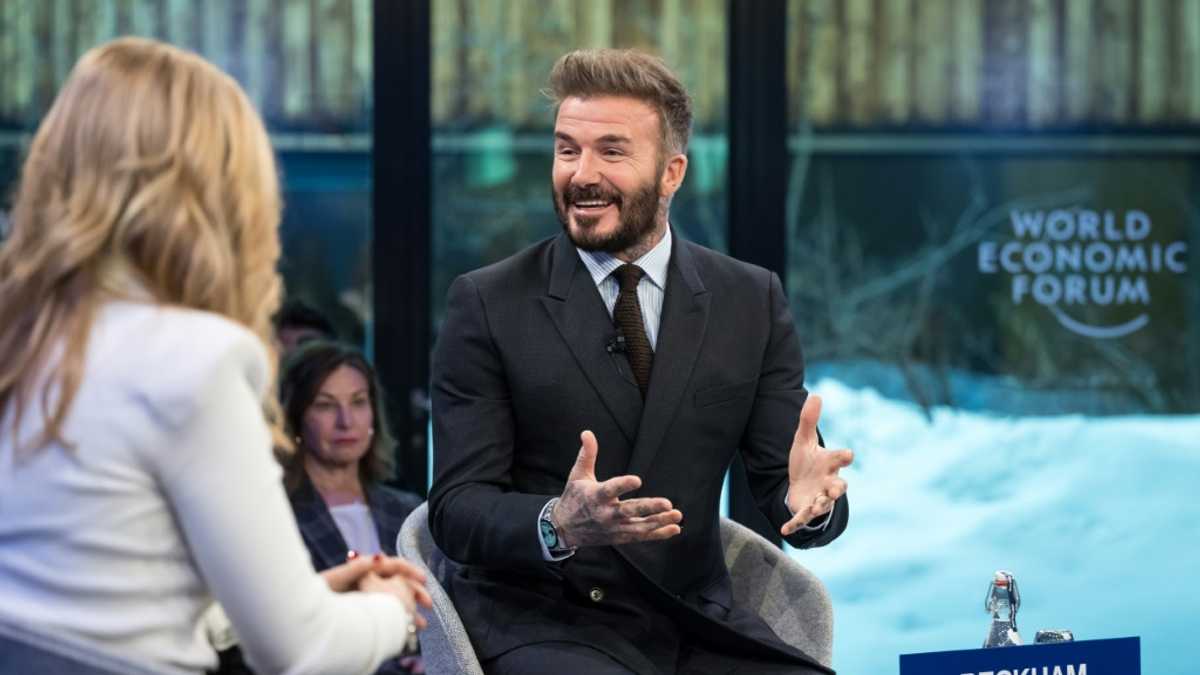 Beckham, protests, crypto's new dawn: what happened at Davos Tuesday