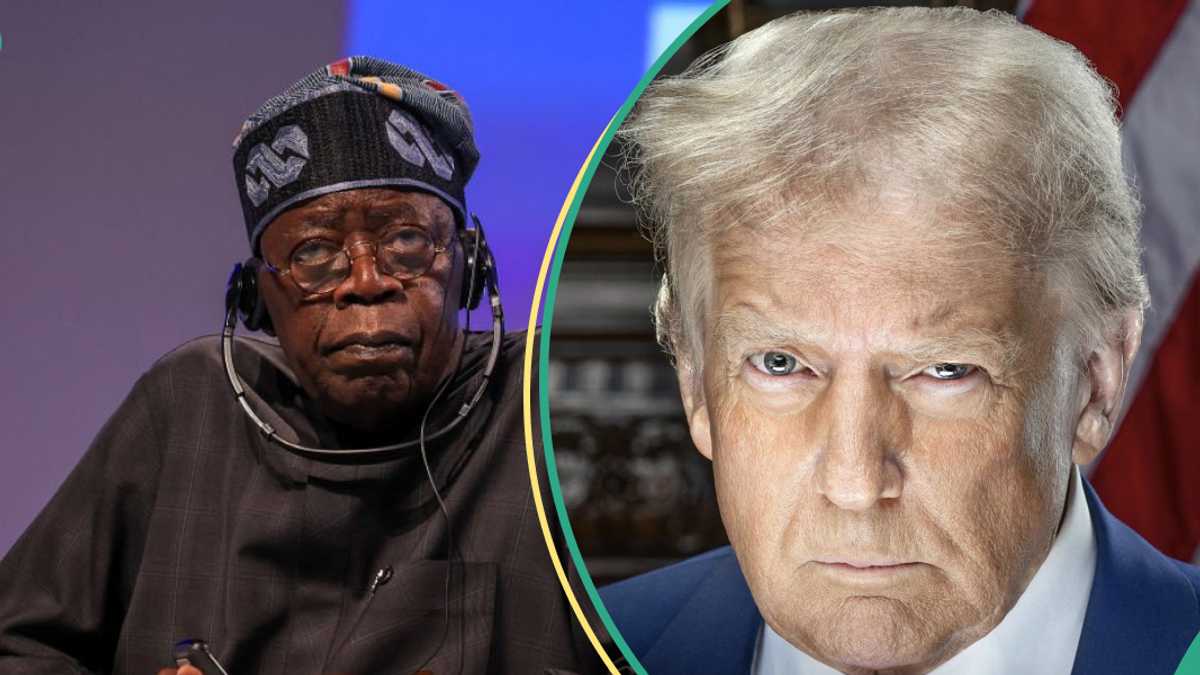 "God Should Pls Block His Ears": Nigerians React as Int'l Expert Warns Tinubu Against Crossing Trump