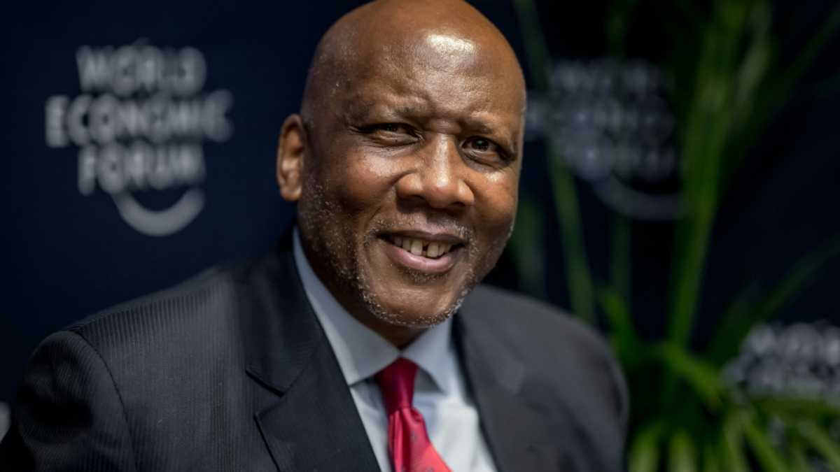 Lesotho's king pitches green energy to Davos elites