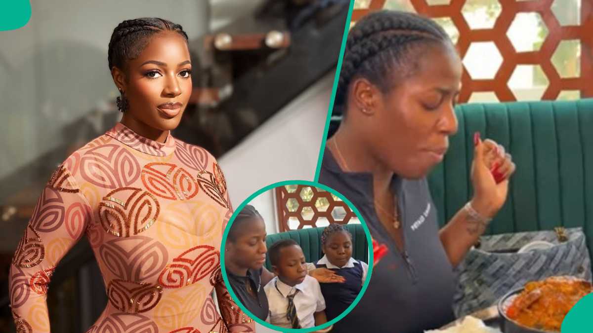 Hida Baci Clears Air on Viral Video of Her and Her Alleged Kids at a Restaurant in Abuja