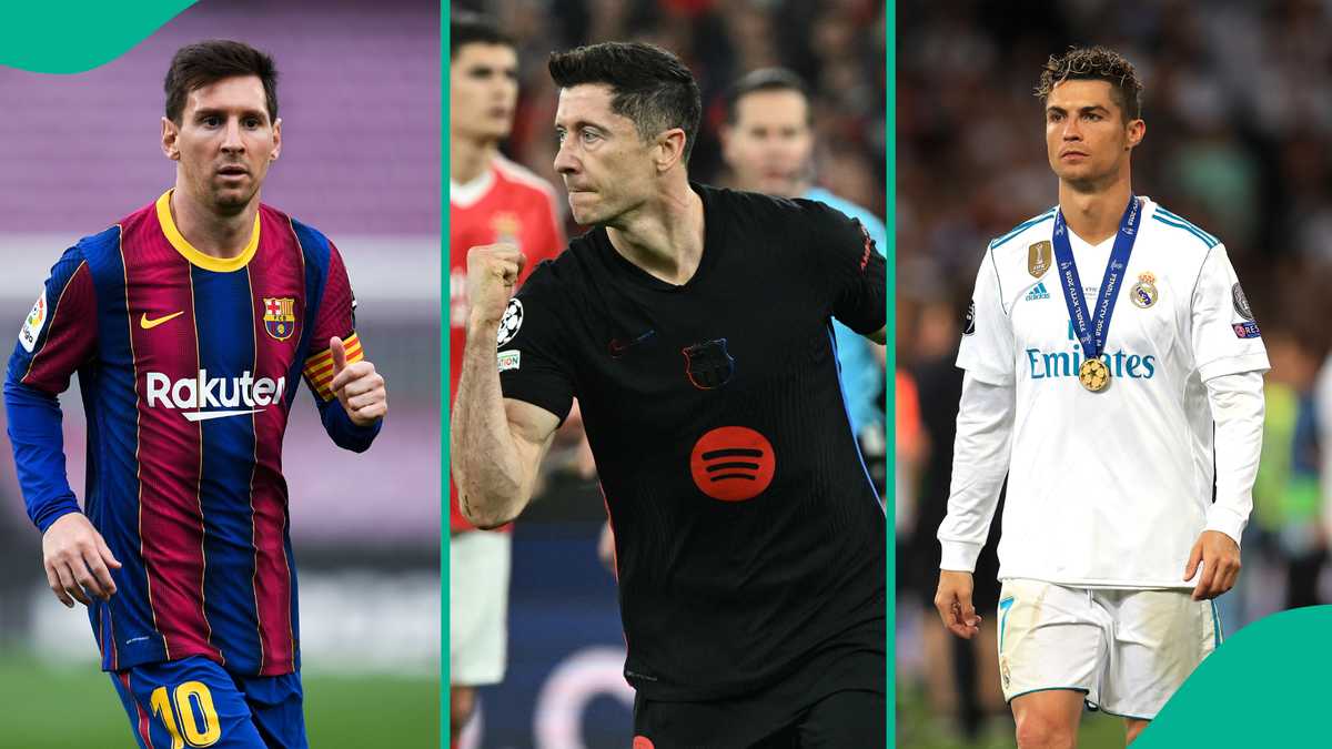 Champions League’s Top 5 Goalscorers After Lewandowski’s Brace for Barcelona