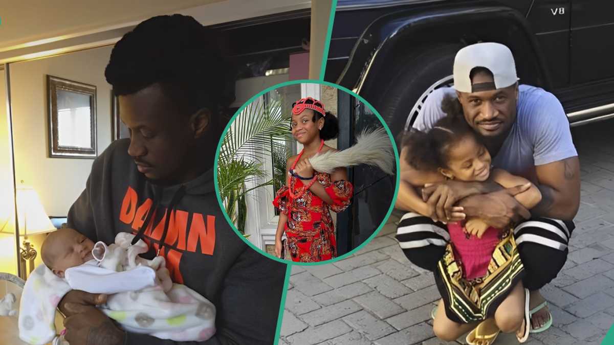 Peter Okoye Shares Throwback Video, Pens Note to Daughter on B'day: “My Princes Till my Last Breath”