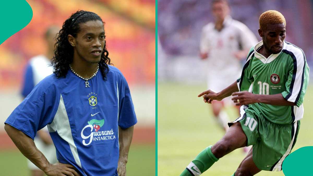 Jay Jay Okocha Sets the Record Straight on Claims He Taught Ronaldinho His Magic