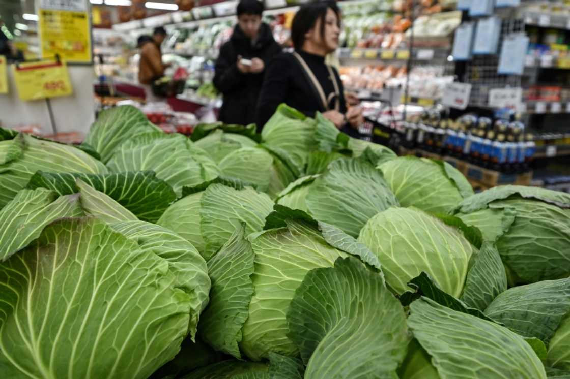 Cabbage is now over three times more expensive than usual, according to the agriculture ministry