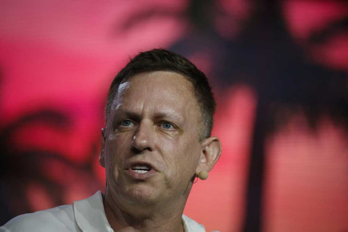 Peter Thiel, who famously fired Elon Musk as CEO of PayPal