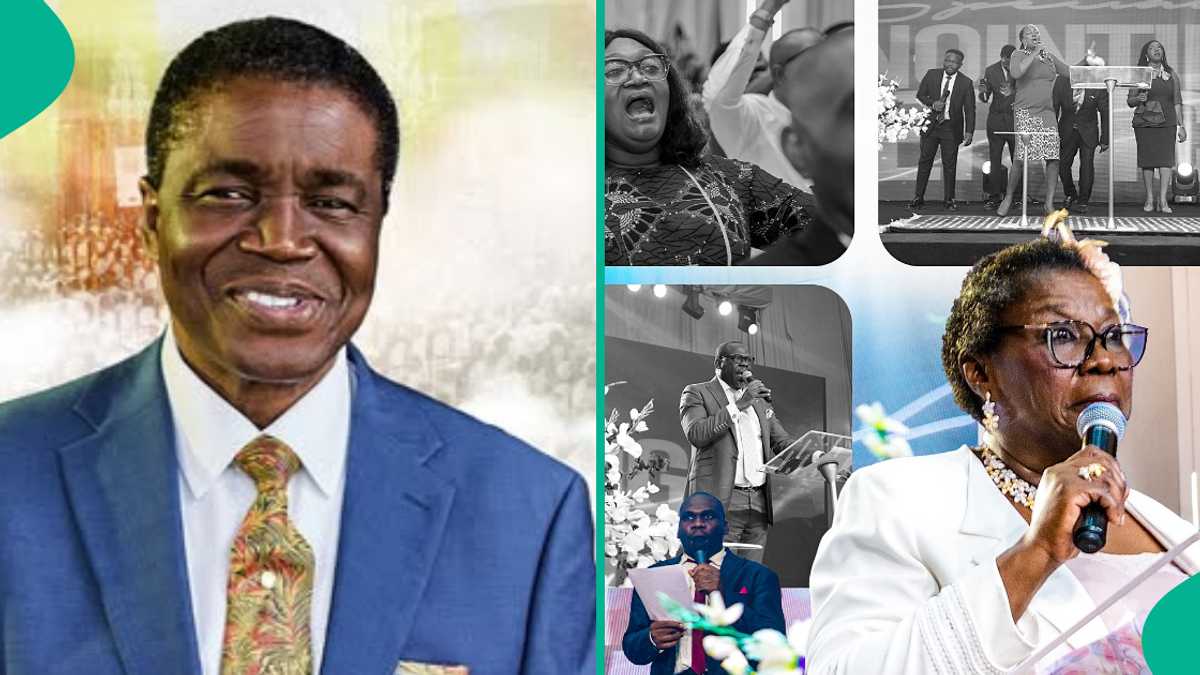 Bishop David Abioye Shares Lovely Pictures from His Special Anointing Service, Prays for Attendees