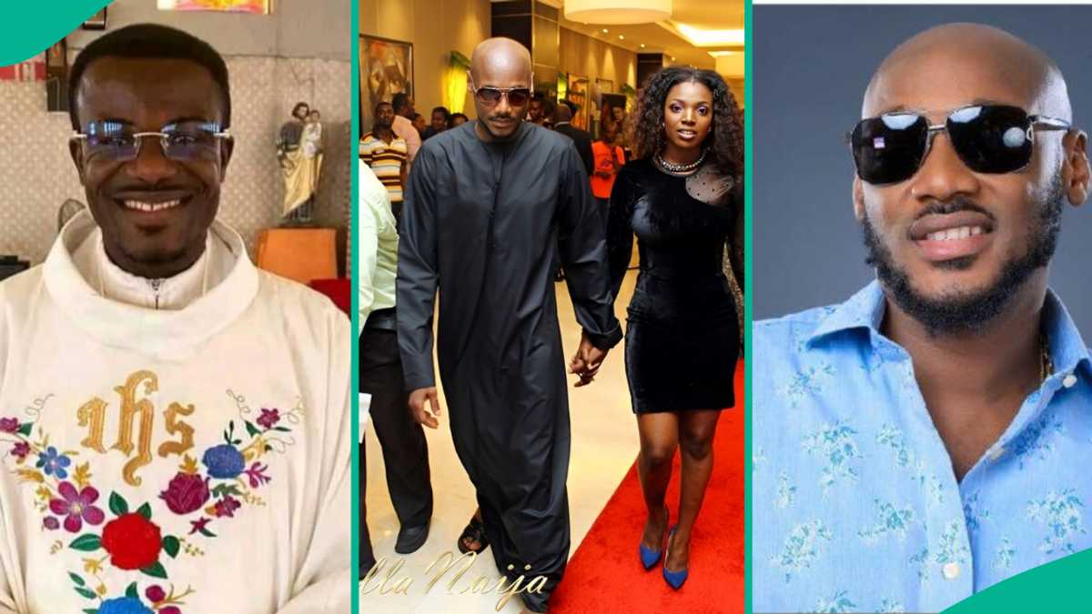 Catholic Priest Faults 2Baba over Divorce Announcement, Shares What He Should Have Done