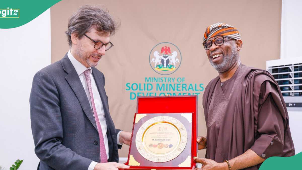 Tinubu’s Minister Shares Plan of Solid Minerals Corporation With UK Ambassador