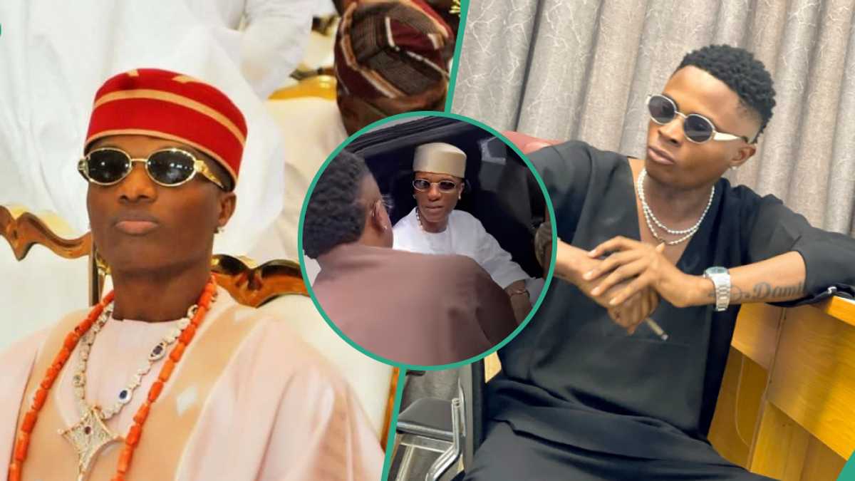 Wizkid’s Viral Lookalike Prostrates As He Meets Him, Singer’s Question Spurs Laughter Online