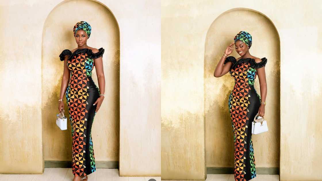 Straight Ankara gown