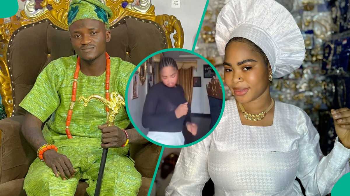 Potable Excitedly Shares Video of Wife Bewaji Dancing to His New Anthem 'Ganusi', Peeps React