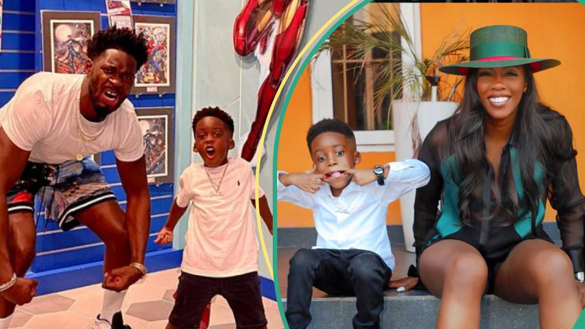 Tiwa Savage’s ex-husband brags about teaching their son what singer couldn’t, peeps react to video