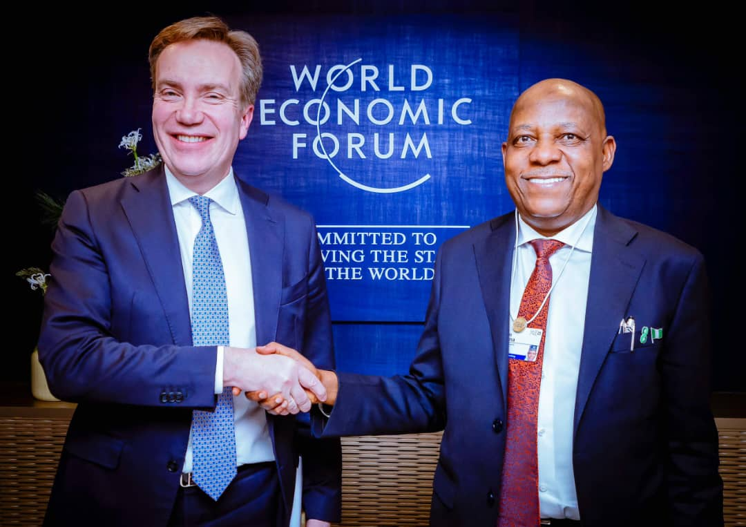 African Gas Pipeline, Lake Chad Recharge Top Shettima, WEF President's Talk