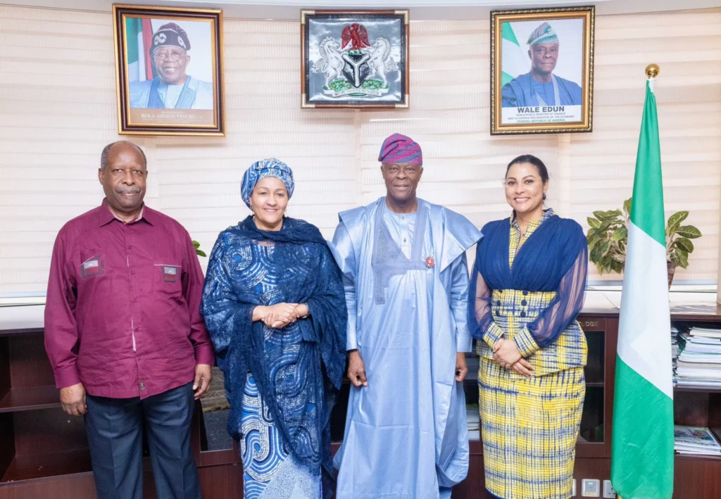 Amina Mohammed, Edun Hold Talks On Nigeria's Economic Growth