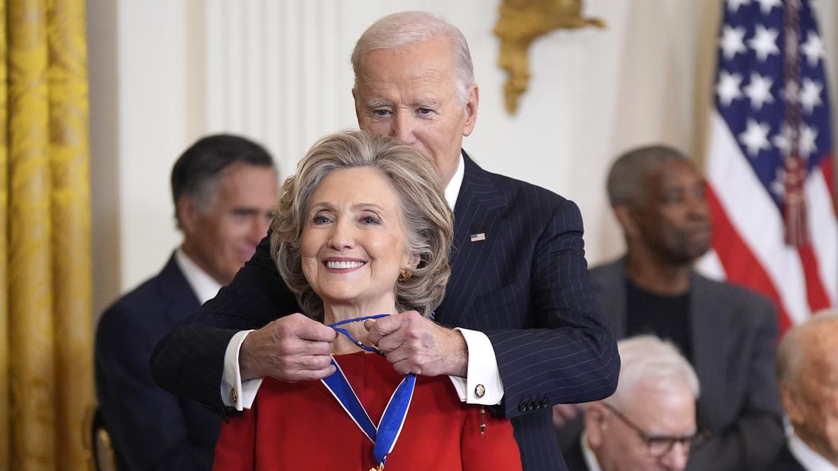 Biden Awards America’s Highest Honours To Hilary Clinton, 18 Others