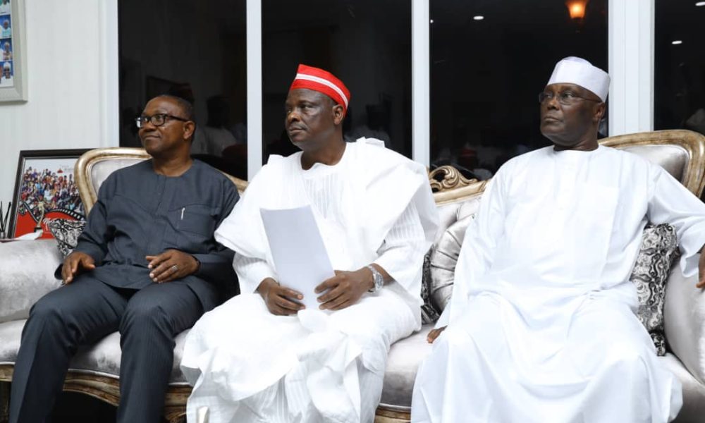 Buhari's Ex-aide Reacts As Kwankwaso, Peter Obi, Atiku Reportedly Plan Merger